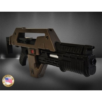 Aliens Replica 1/1 Pulse Rifle Brown Bess Weathered Version 68 cm